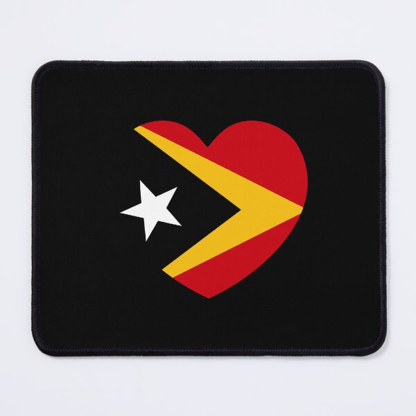 Item preview, Timor Leste Flag Heart TL designed and sold by shitpostee.