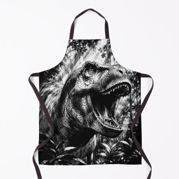 Item preview, T-Rex roaming through the forest designed and sold by Island Art Studios.