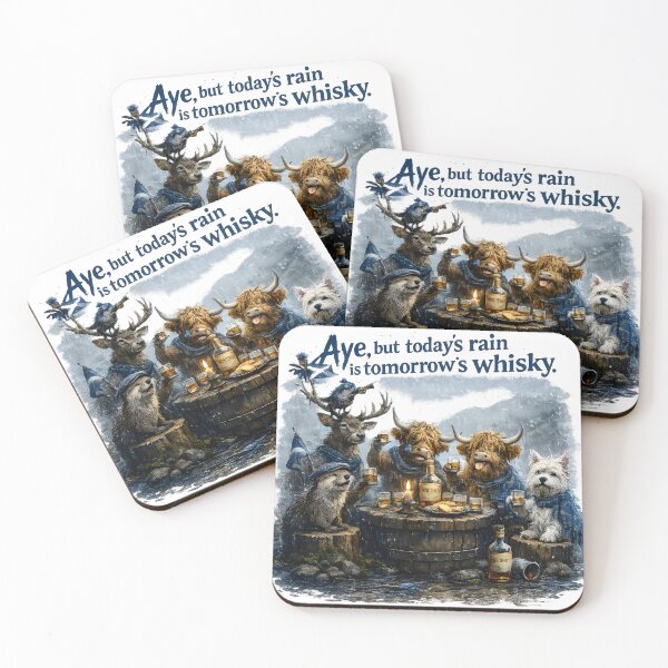 Item preview, All Beasties together a Whisky Gathering  designed and sold by SMalcolmDesigns.