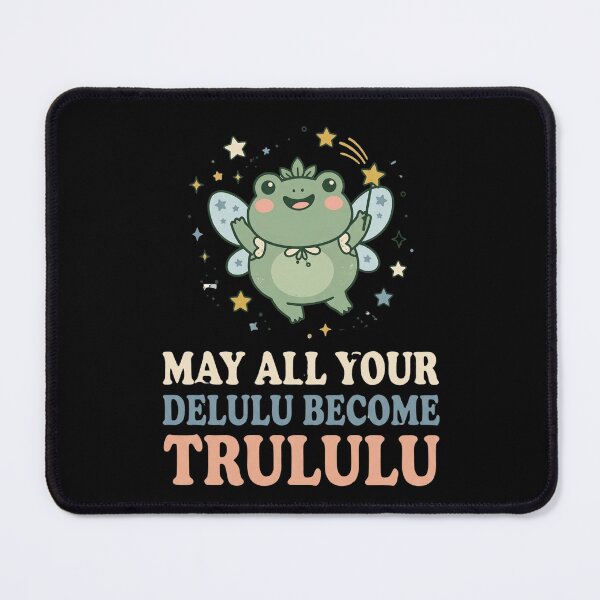 Item preview, May All Your Delulu Become Trululu Fairy Frog designed and sold by dudelinart.
