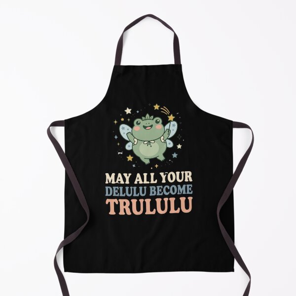 Item preview, May All Your Delulu Become Trululu Fairy Frog designed and sold by dudelinart.