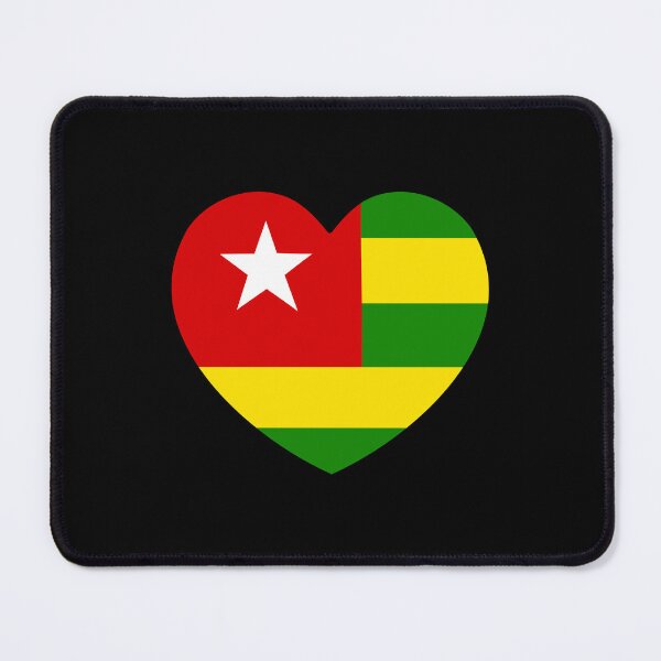 Item preview, Togo Flag Heart TG designed and sold by shitpostee.
