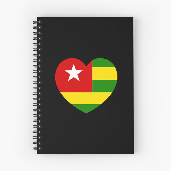 Item preview, Togo Flag Heart TG designed and sold by shitpostee.