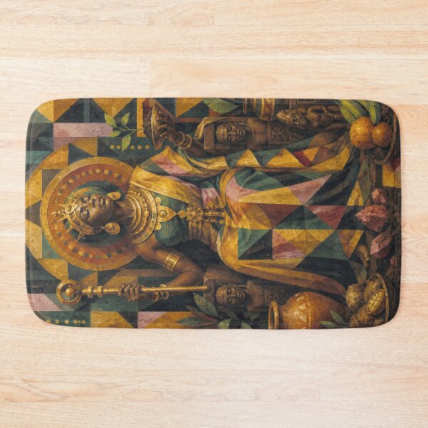 Item preview, Nigerian goddess Ala painting designed and sold by GalleryKauffeld.