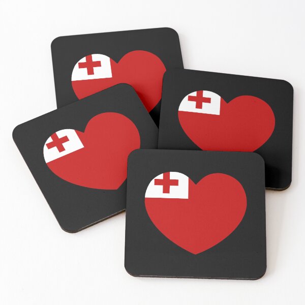 Item preview, Tonga Flag Heart TO designed and sold by shitpostee.