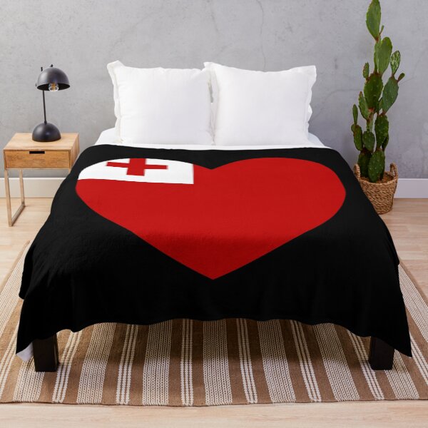 Item preview, Tonga Flag Heart TO designed and sold by shitpostee.
