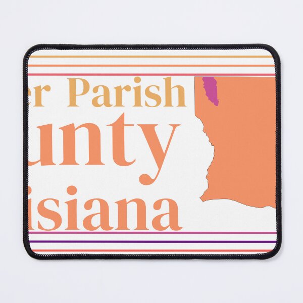 Item preview, Bossier Parish County Louisiana Highlighted on State Map designed and sold by TheIconSmith.