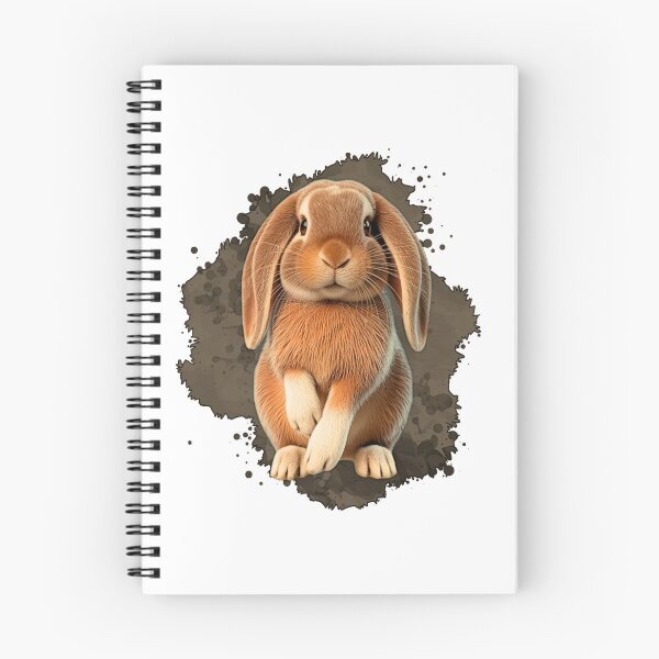 Item preview, stable bunny with hanging ears, small animals, cute pets, great rabbit shirts designed and sold by Kirei-Lily.