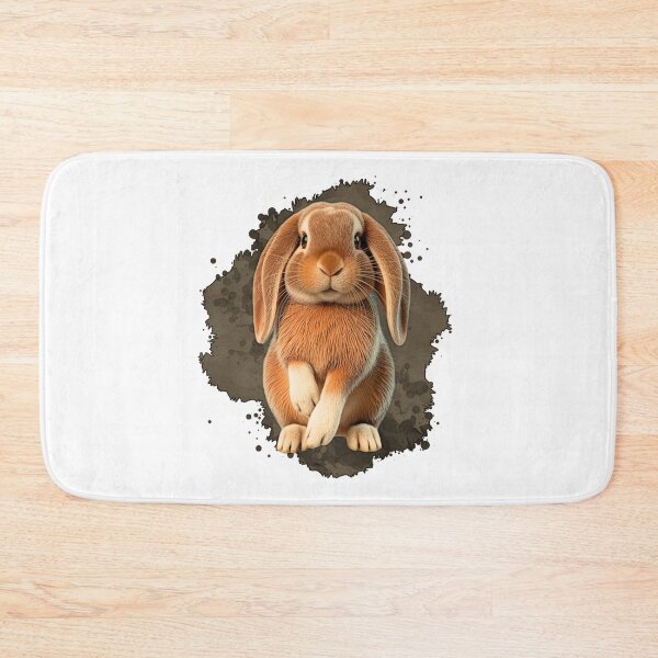 Item preview, stable bunny with hanging ears, small animals, cute pets, great rabbit shirts designed and sold by Kirei-Lily.