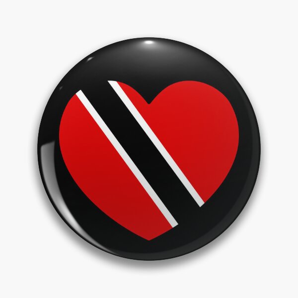 Item preview, Trinidad And Tobago Flag Heart TT designed and sold by shitpostee.