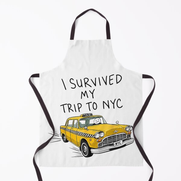Item preview, I Survived My Trip To NYC Funny Yellow Taxi Travel Humor designed and sold by MassonCalepon.