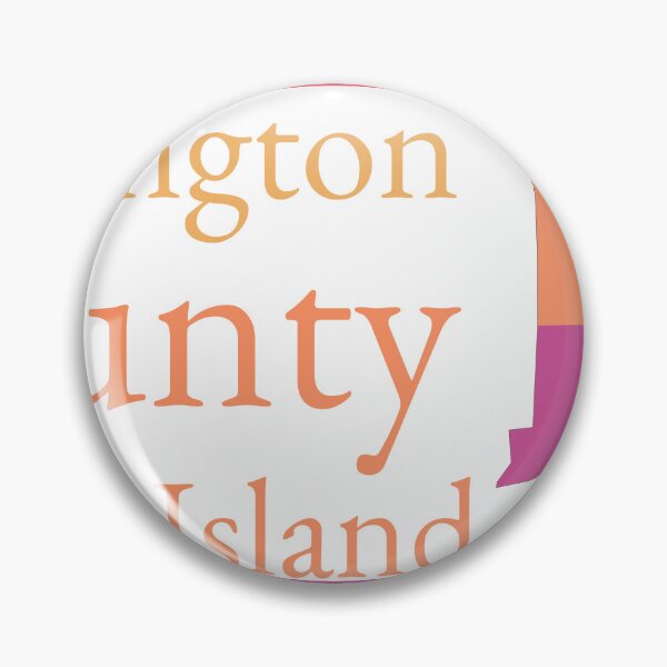 Item preview, Washington County Rhode Island Highlighted on State Map designed and sold by TheIconSmith.