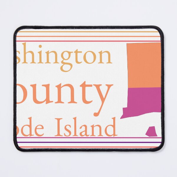 Item preview, Washington County Rhode Island Highlighted on State Map designed and sold by TheIconSmith.