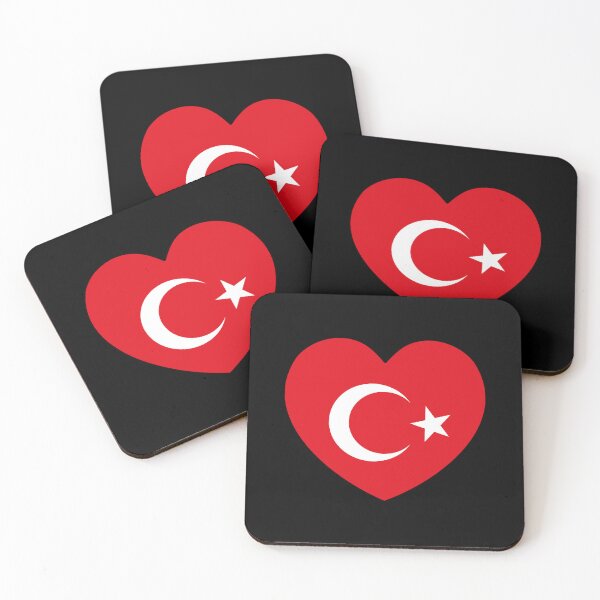 Item preview, Turkey Flag Heart TR designed and sold by shitpostee.