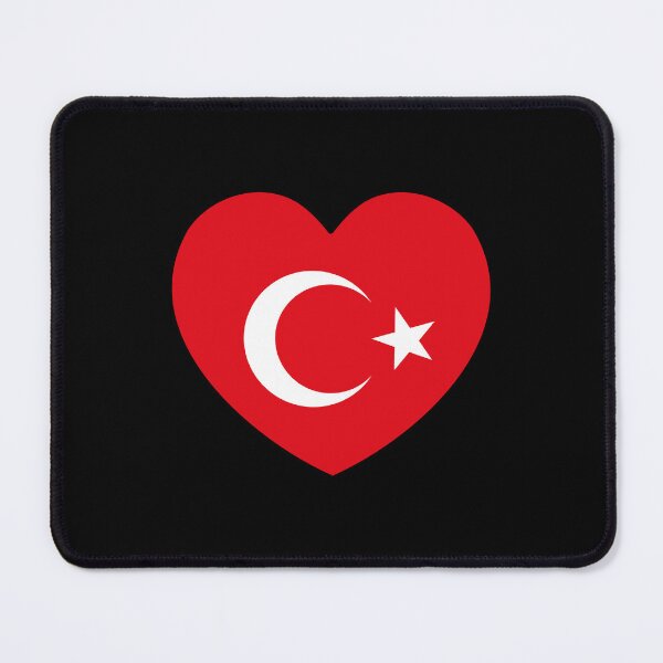 Item preview, Turkey Flag Heart TR designed and sold by shitpostee.