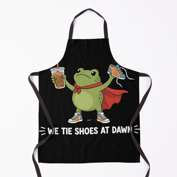 Item preview, We Tie Shoes At Dawn Funny Frog Preschool Teacher designed and sold by VGAfanatic.