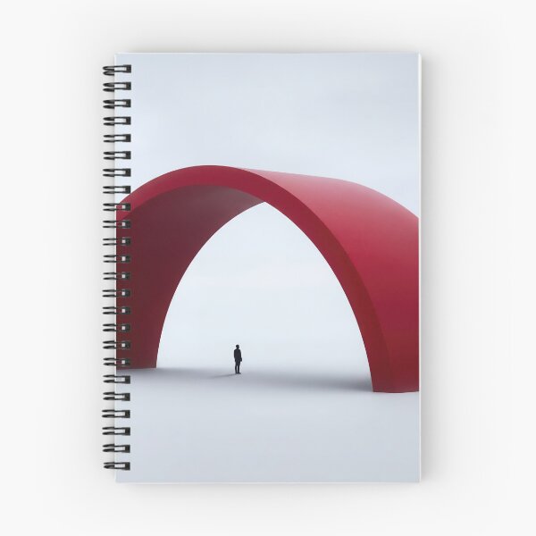 Item preview, Red Arch on an Empty Plain designed and sold by yagiyeti.
