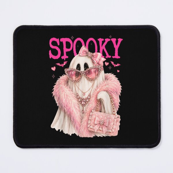 Item preview, Spooky Pink Glam Ghost Coquette Halloween Fashion Luxury Cute Style designed and sold by LizzyKeiko.