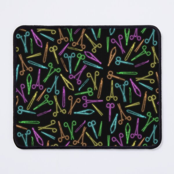 Item preview, Rainbow Neon Surgical Tools Pattern designed and sold by emmacatwheels.