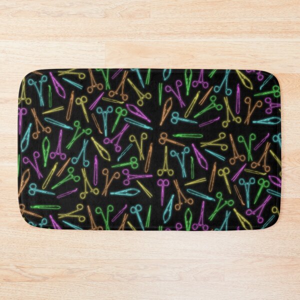 Item preview, Rainbow Neon Surgical Tools Pattern designed and sold by emmacatwheels.