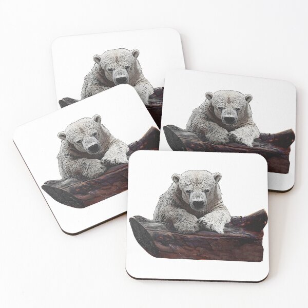 Aperçu de l'œuvre Bébé ours polaire, le plus mignon des bébés animaux, adorable bébé ours créée et vendue par Kirei-Lily.