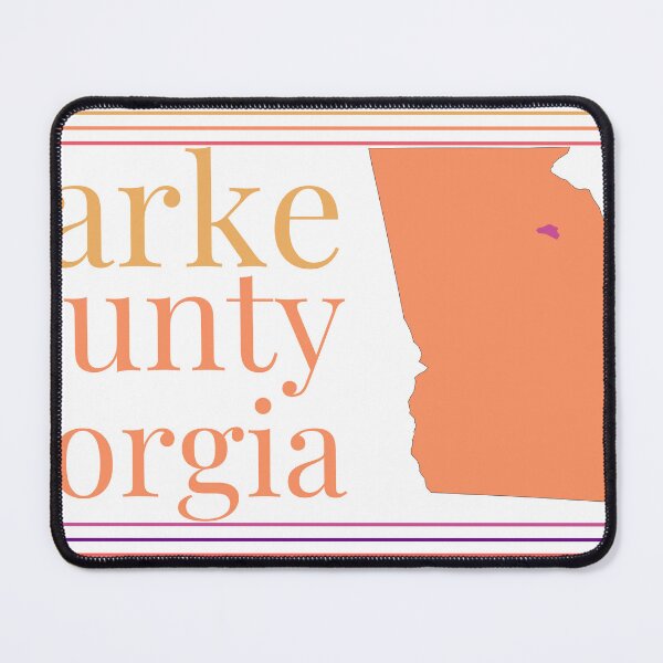 Item preview, Clarke County Georgia Highlighted on State Map designed and sold by TheIconSmith.