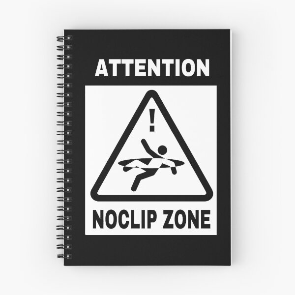 Item preview, Backrooms Noclip Zone Warning Sign designed and sold by HexRelic.