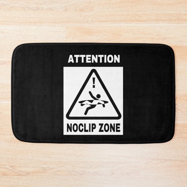 Item preview, Backrooms Noclip Zone Warning Sign designed and sold by HexRelic.