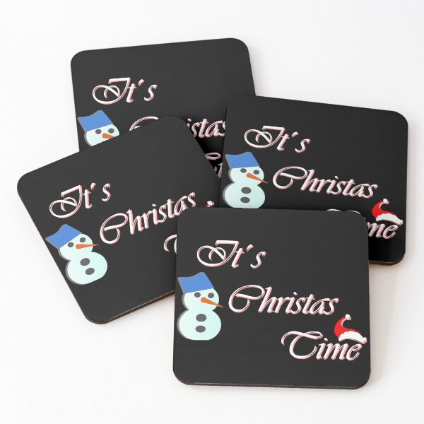 Item preview, It's Christmastime, Christmas humor, snowmen, great Christmas sayings designed and sold by Kirei-Lily.