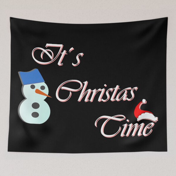 Item preview, It's Christmastime, Christmas humor, snowmen, great Christmas sayings designed and sold by Kirei-Lily.