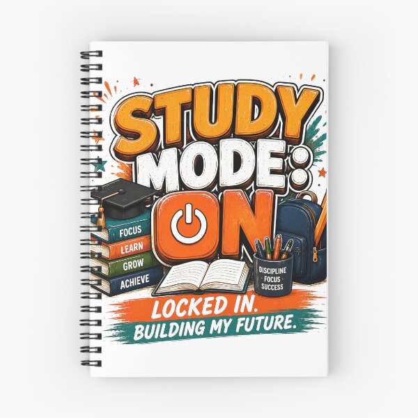 Item preview, Study Mode: ON Locked In Shirt | Student Motivation T-Shirt | Back to School Graphic Tee | Study Motivation Shirt | Graduation Gift | Teacher Gift | College Student Tee designed and sold by CKADigital.