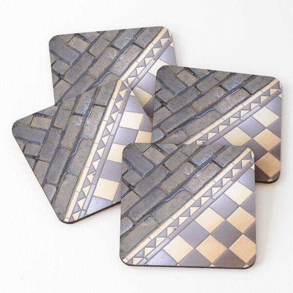 Item preview, Brick and Tile Pattern | Urban Texture Street Photography designed and sold by Tessera Co.