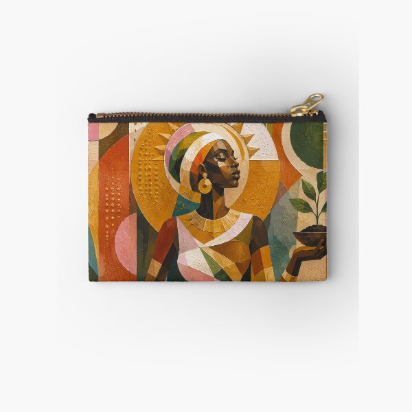 Item preview, Ala, Nigerian goddess painting designed and sold by GalleryKauffeld.