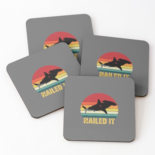 Item preview, Nailed It Hammerhead Shark Ocean Lover Marine Life Humor designed and sold by SofiBlair.