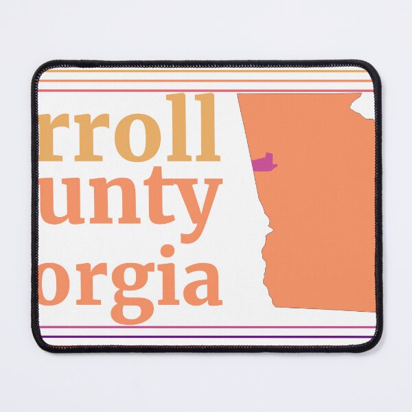 Item preview, Carroll County Georgia Highlighted on State Map designed and sold by TheIconSmith.