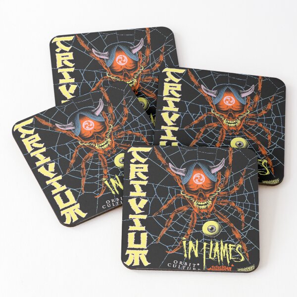 Item preview, Black Cartoon Flames Trivium Culture  designed and sold by hinzoglue.