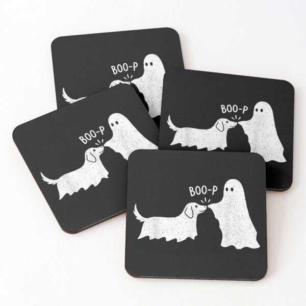 Item preview, Boo P Cute Ghost Dog Best Friends Funny Halloween Pet Love designed and sold by LizzyKeiko.