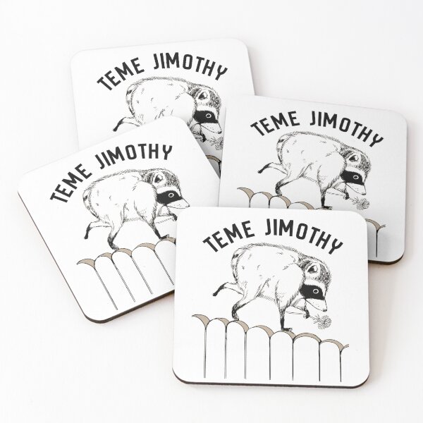 Item preview, Teme Jimothy Viral Raccoon Meme Design designed and sold by     Fatma Creates.