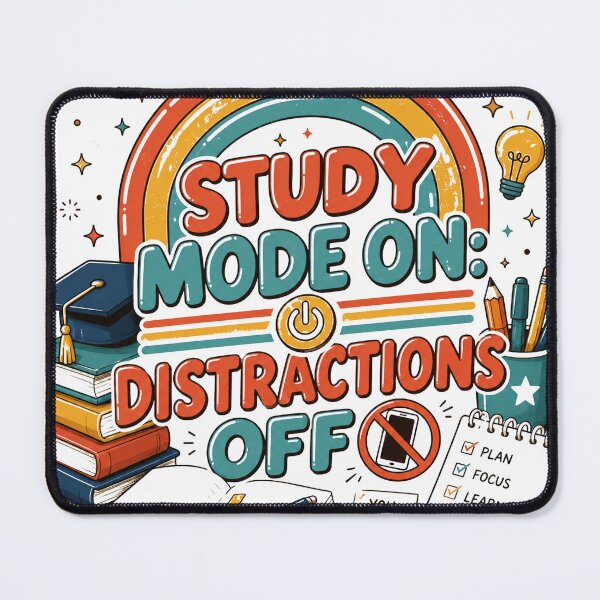 Item preview, Study Mode On Distractions Off Shirt, Student Motivation Tee, Back to School Graphic Shirt, College Study Gift, Exam Prep T-Shirt, Learning Mindset Apparel designed and sold by CKADigital.
