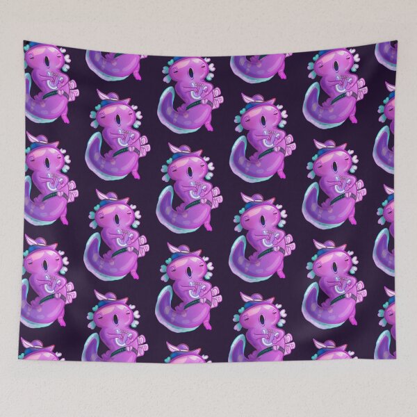 Item preview, Bardabé the axolotl designed and sold by Djangle.