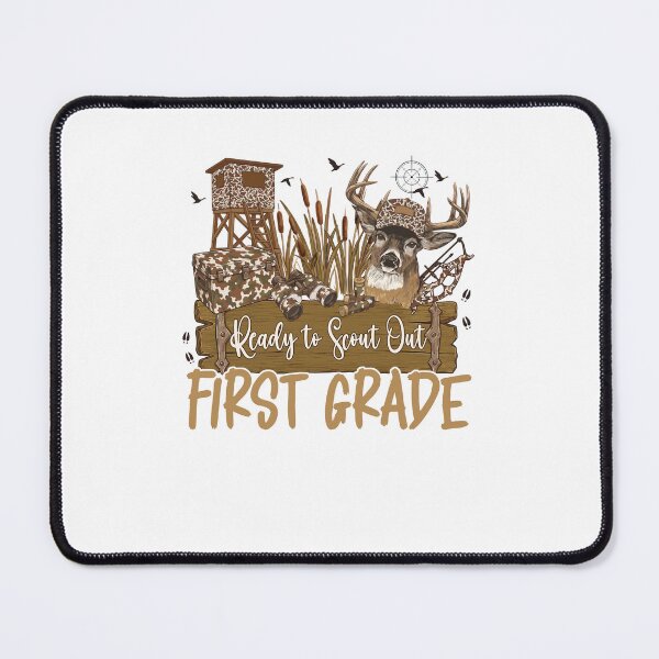 Item preview, Ready To Scout Out First Grade Hunting Deer Back To School designed and sold by ViniBall.