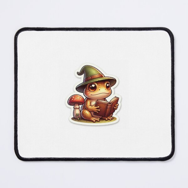 Item preview, Magical Cottagecore Reading Frog 1 designed and sold by Kermancius.
