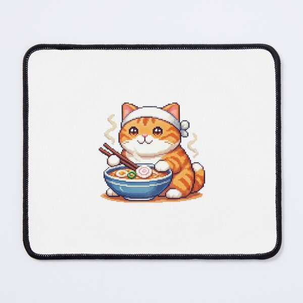 Item preview, Copy of Pixel Art Cat Ramen Chef 2 designed and sold by Kermancius.