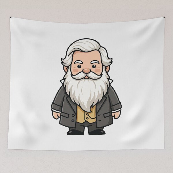 Item preview, Millard Fillmore Presidential Garden Gnome designed and sold by Bad-Decisions-Designs.