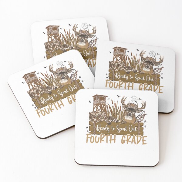 Item preview, Ready To Scout Out Fourth Grade Hunting Deer Back To School designed and sold by ViniBall.