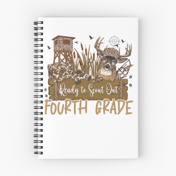 Item preview, Ready To Scout Out Fourth Grade Hunting Deer Back To School designed and sold by ViniBall.