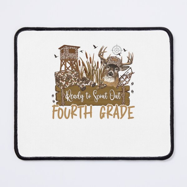 Item preview, Ready To Scout Out Fourth Grade Hunting Deer Back To School designed and sold by ViniBall.