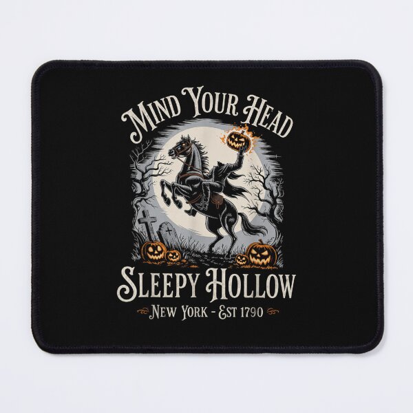 Item preview, Mind Your Head Sleepy Hollow Headless Horseman Halloween Legend New York designed and sold by Serene woods.