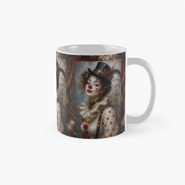 Item preview, Female Clown painting. designed and sold by GalleryKauffeld.