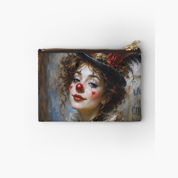 Item preview, Female Clown painting. designed and sold by GalleryKauffeld.